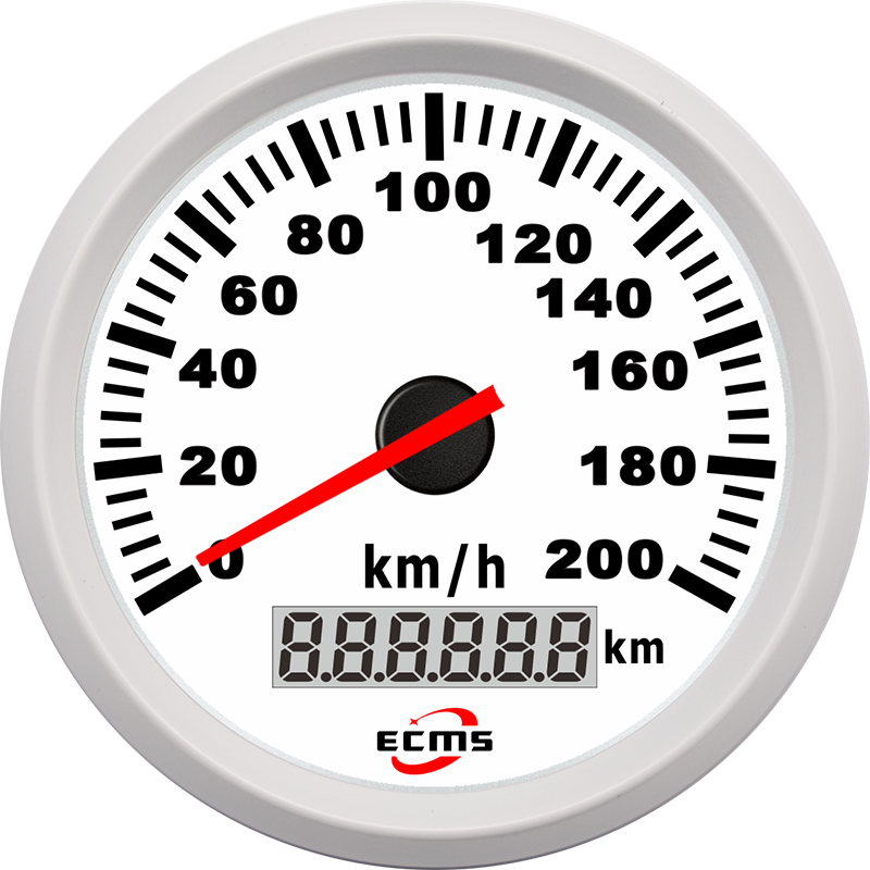 ECC-Speedometer 200km/h