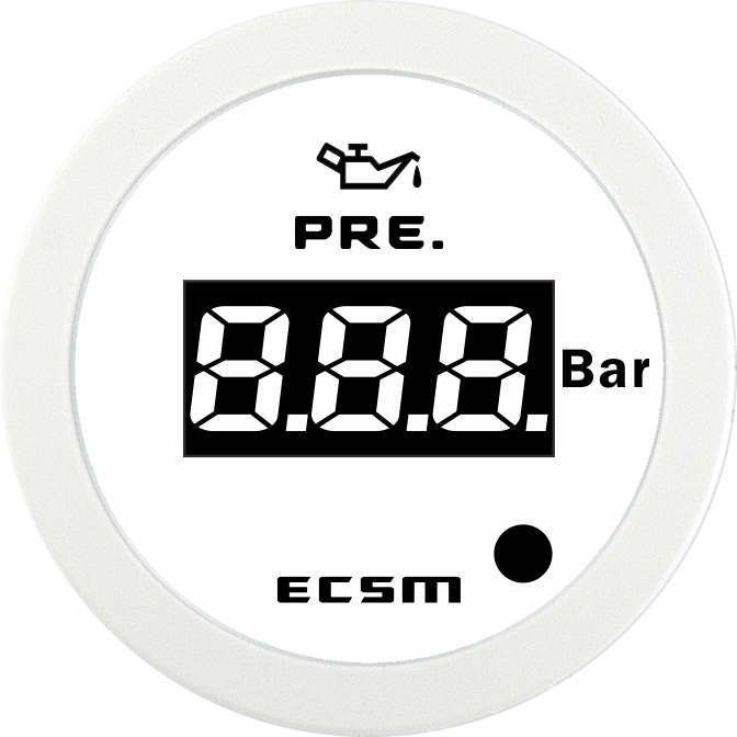 ECT-Digital pressure gauge(with low pressure alarm light)