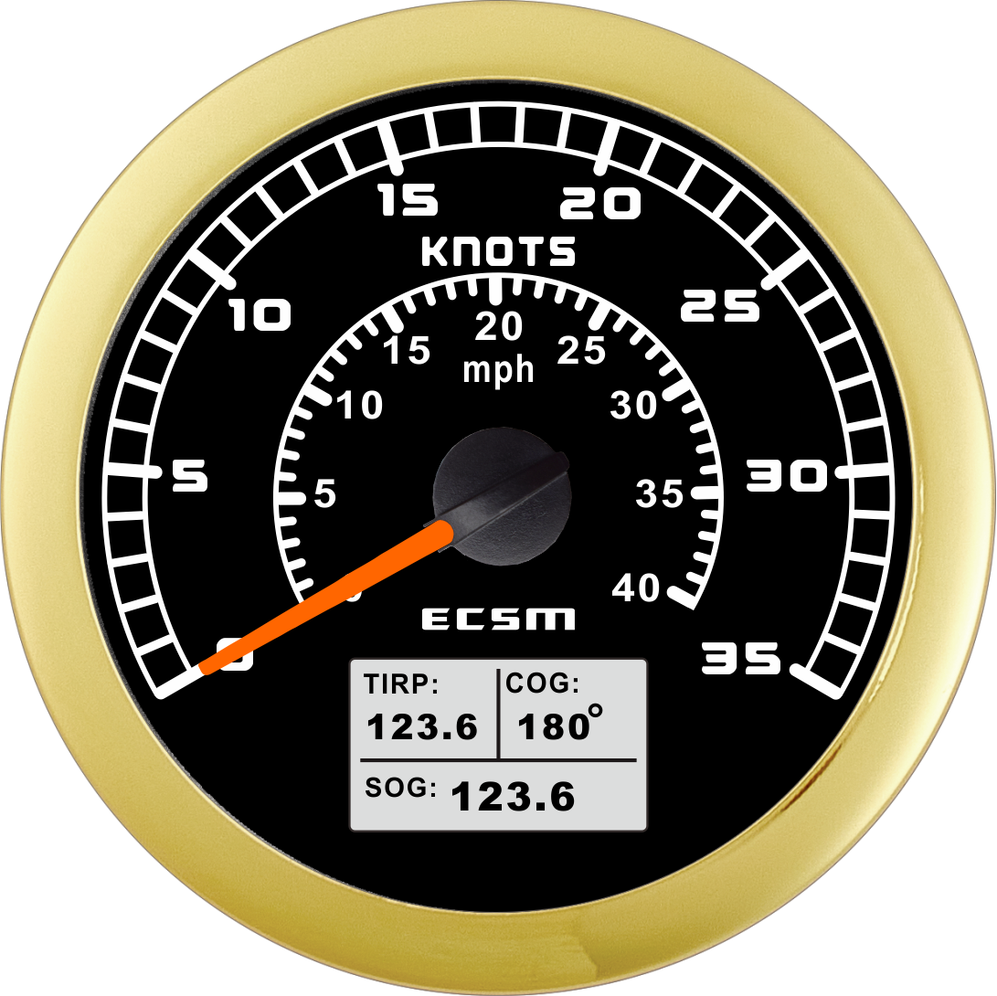 ECT-35Knots GPS速度表