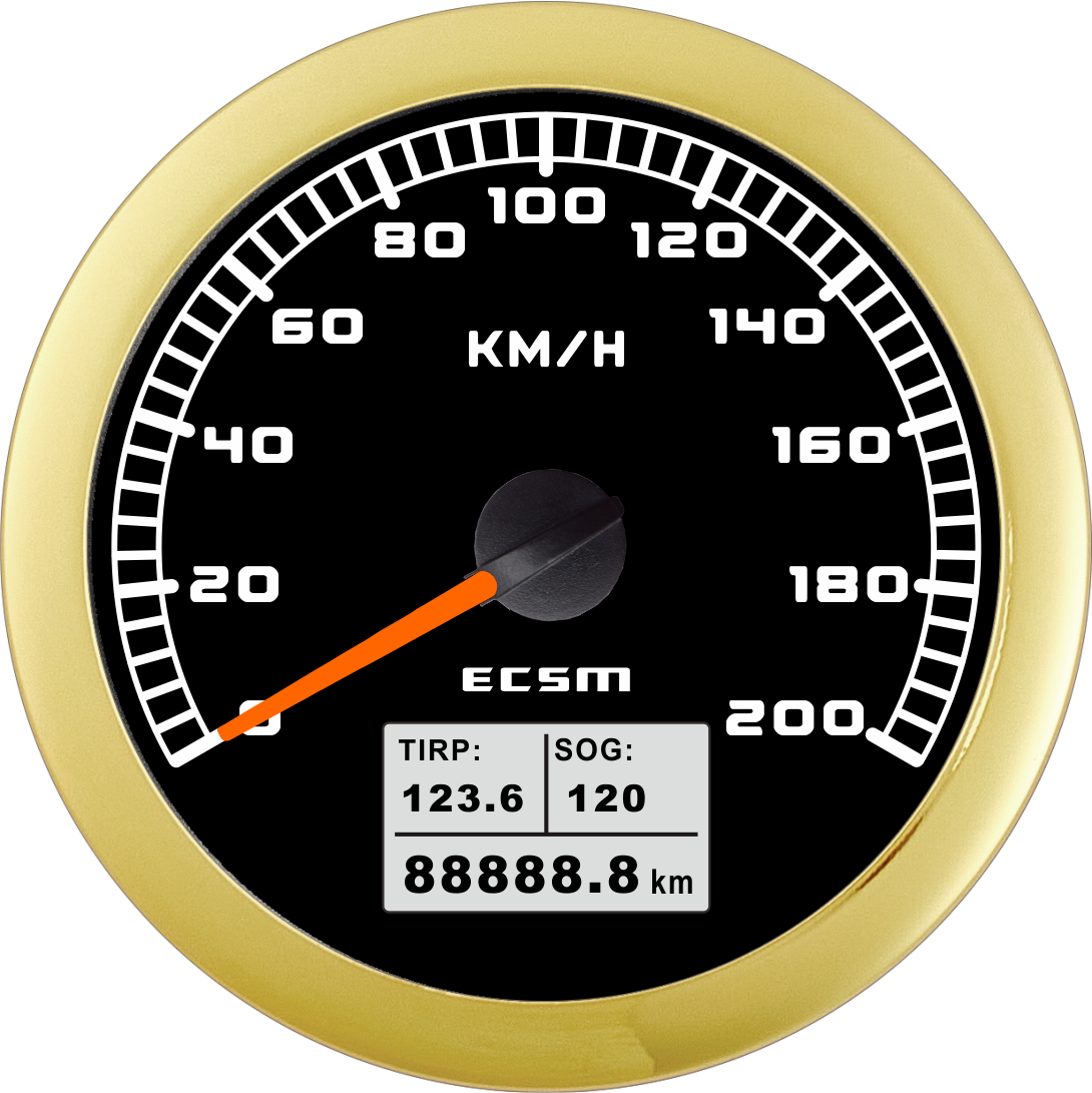 ECT-GPS speedometer  200Km/h