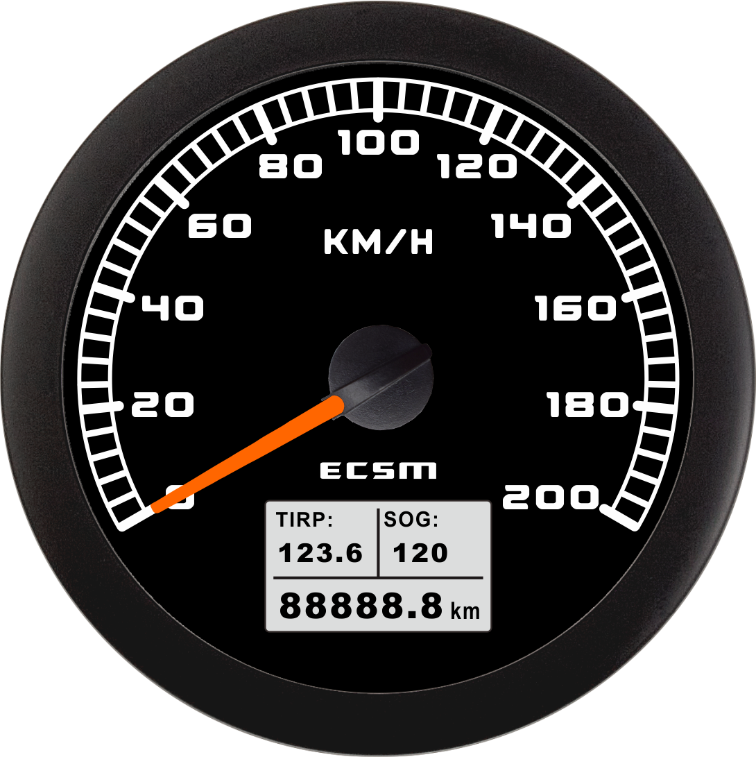 ECT-GPS speedometer  200Km/h