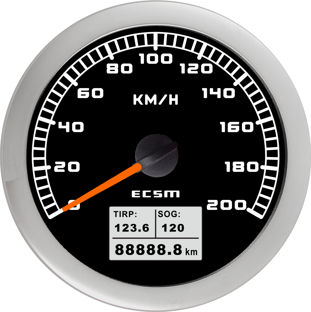 ECT-GPS speedometer  200Km/h