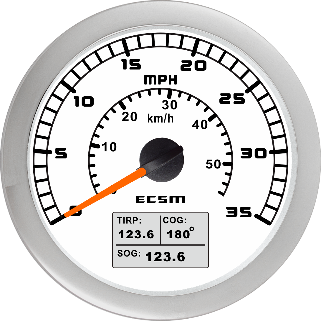 ECT-35MPH GPS速度表