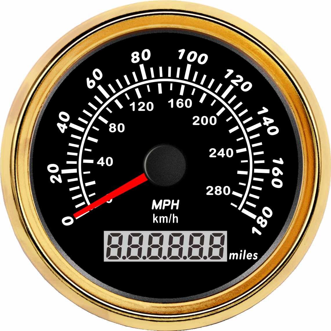 ECPC/ECPS-GPS speedometer 180 MPH