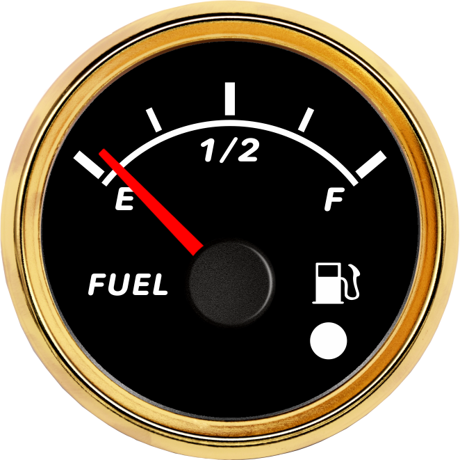 ECPC/ECPS-Fuel level gauge(with low level alarm light)