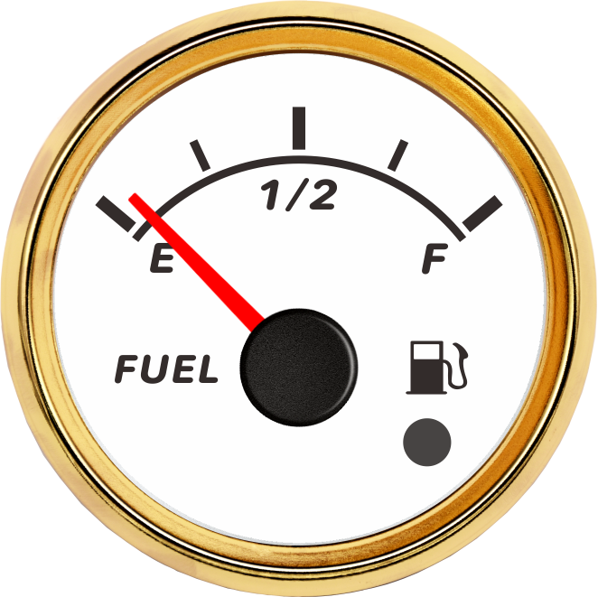 ECPC/ECPS-Fuel level gauge(with low level alarm light)