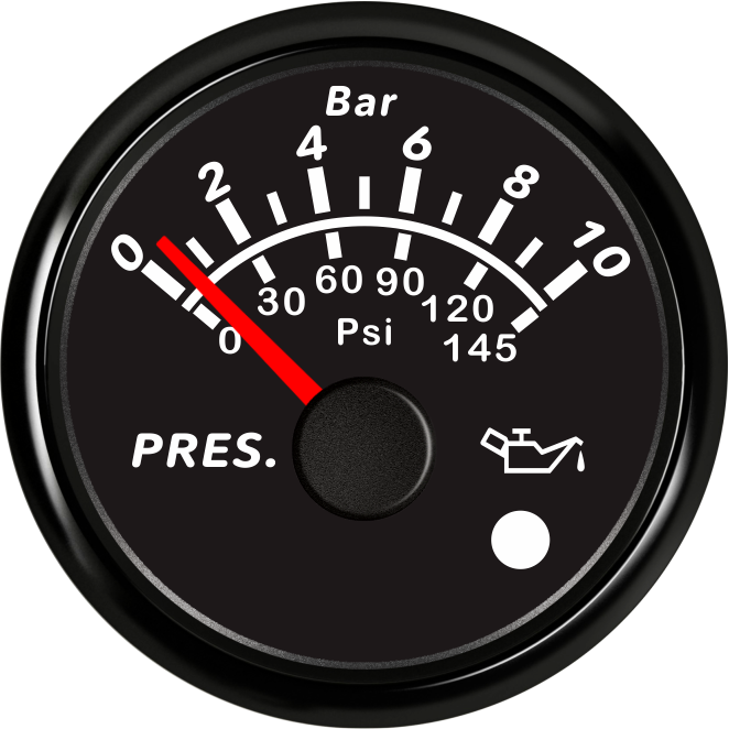 ECPC/ECPS-Pressure gauge  10Bar(with low level alarm light)