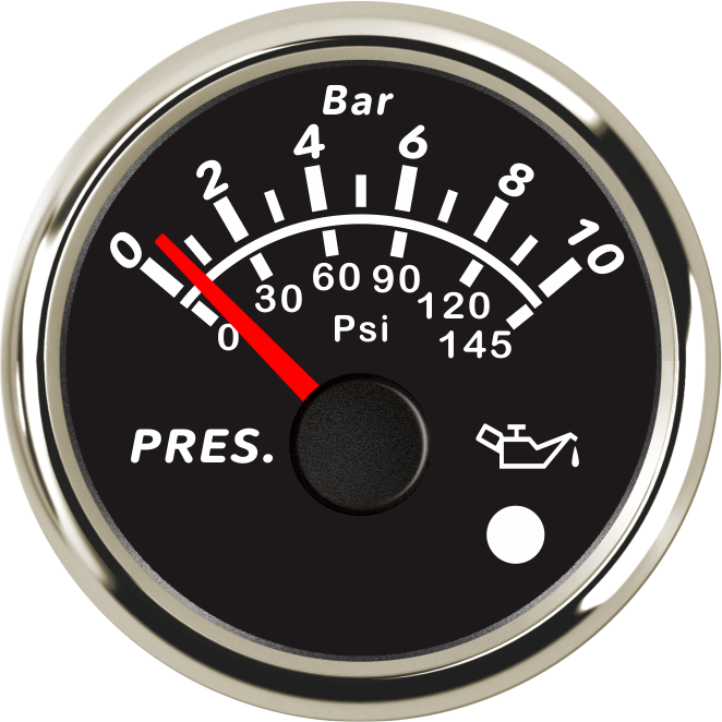 ECPC/ECPS-Pressure gauge  10Bar(with low level alarm light)