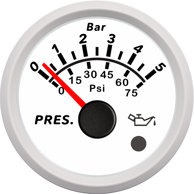 ECPC/ECPS-Pressure gauge  5Bar (with low level alarm light)