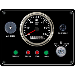 6000RPM Gauges panel