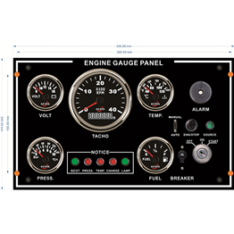 Gauges panel 005