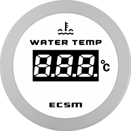 ECT-Digital water temperature gauge