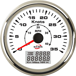 ECH-GPS speedometer 35Knots