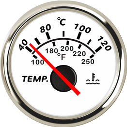 ECCW-Water temperature gauge